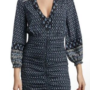 Zaria Stamped Floral Dress